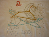Leo Zodiac Iron On Transfer